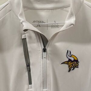 Antigua Minnesota Vikings Quarter-Zip / Large